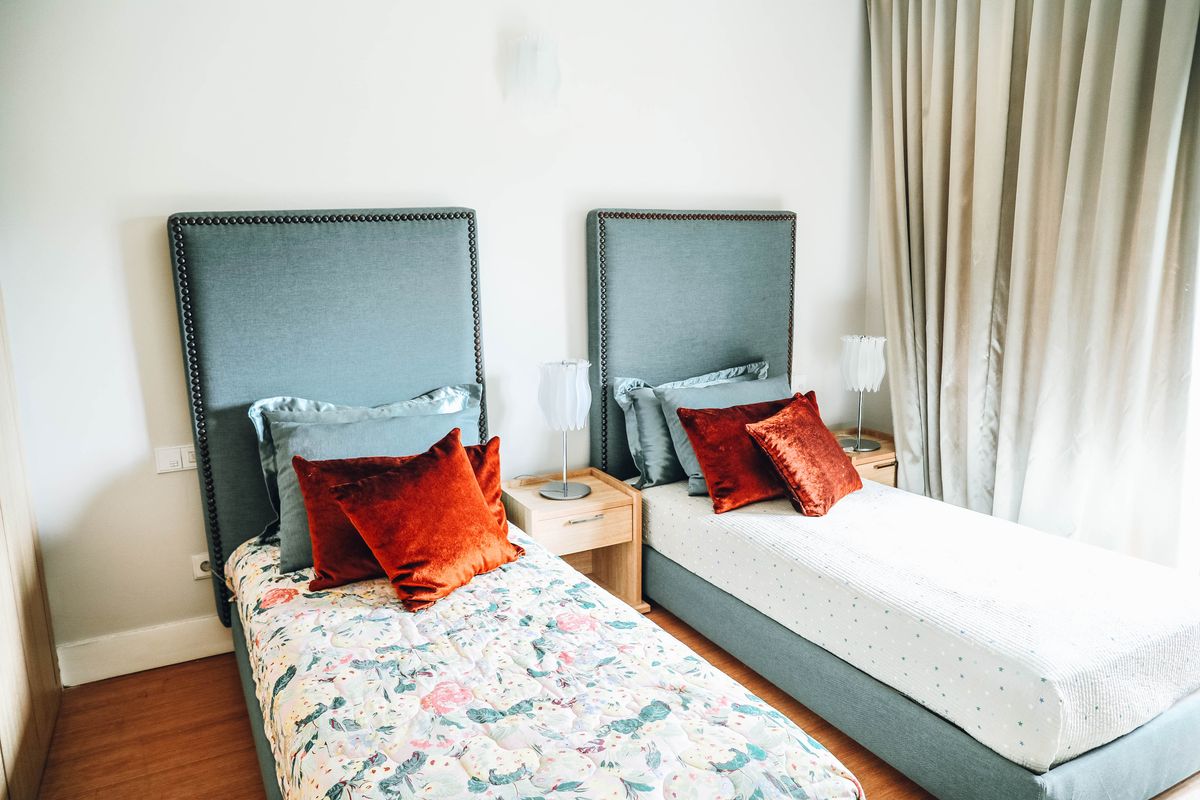Twin Room at Akman Swiss Hotel with two separate beds